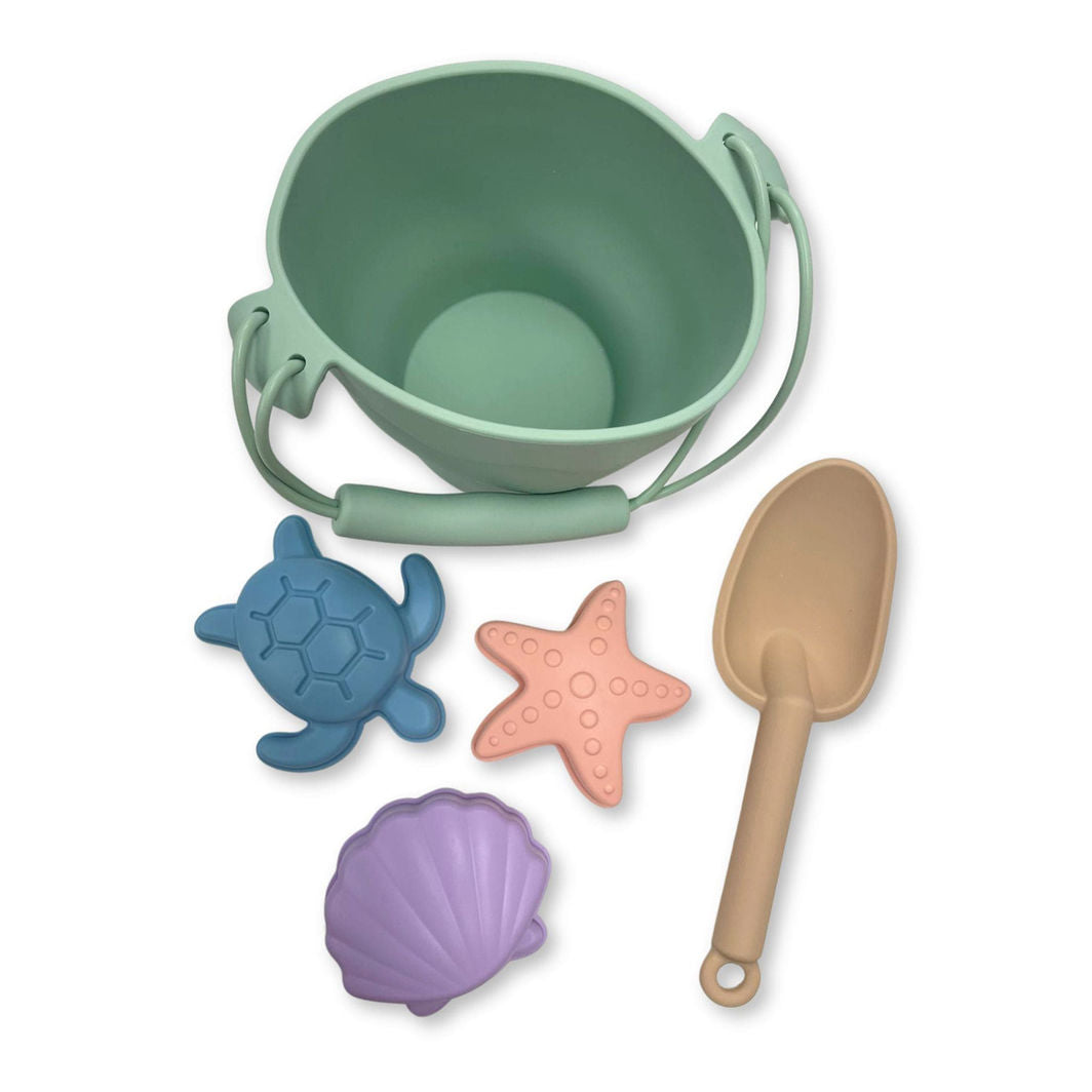 Swim Essentials, Sandsæt 5 deler silikon – Pure Tones Pastel