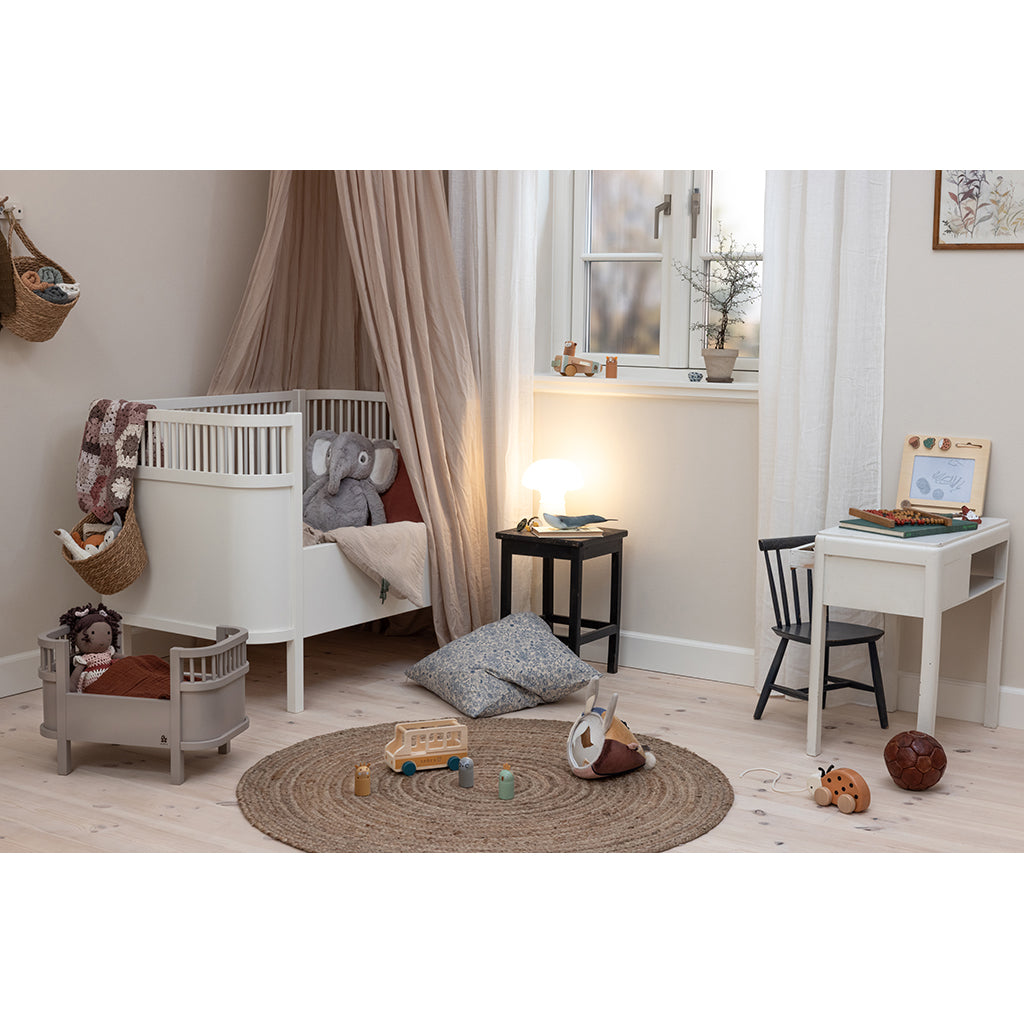 Sebra sengehimmel-holder, Veggmontert - Classic white