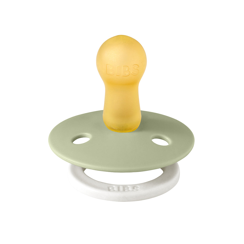Bibs smokk i naturgummi, str. 2 - Sage GLOW