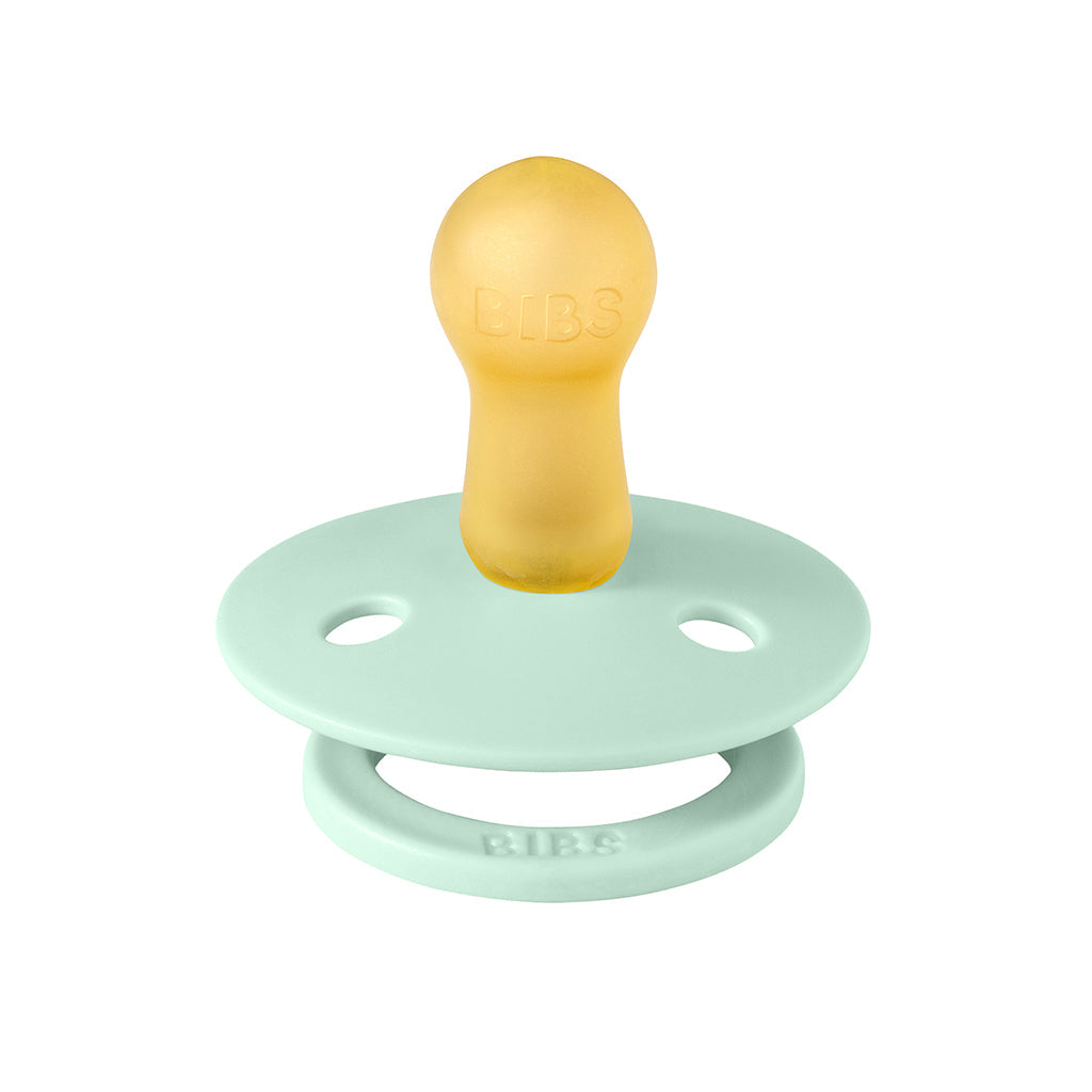 Bibs smokk i naturgummi, str. 2 - Nordic mint