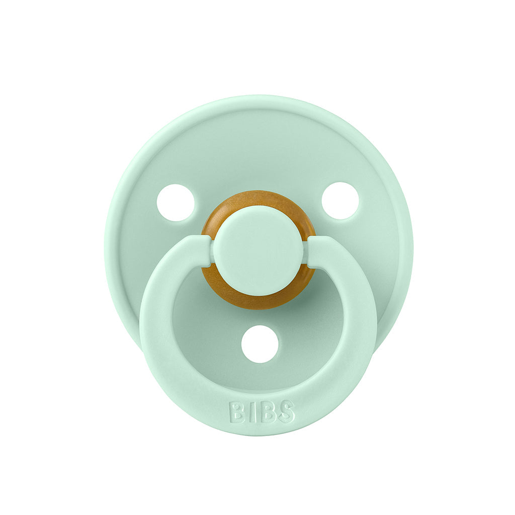 Bibs smokk i naturgummi, str. 2 - Nordic mint