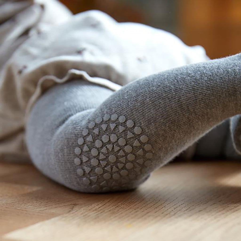 GoBabyGo kravlestrømpebukse med gummidutter, Navy blue