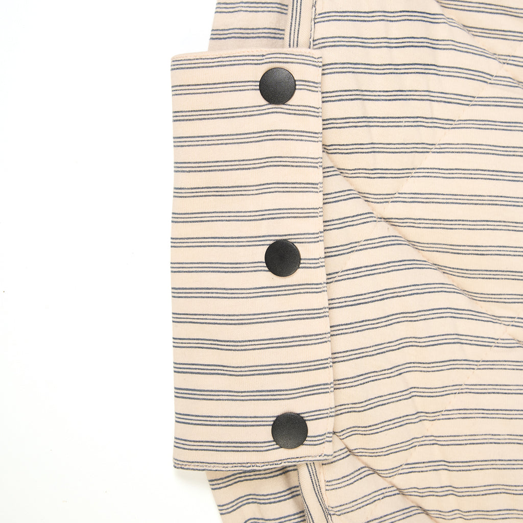 Play&Go To-i-én babytæppe, økologisk – Stripes blue
