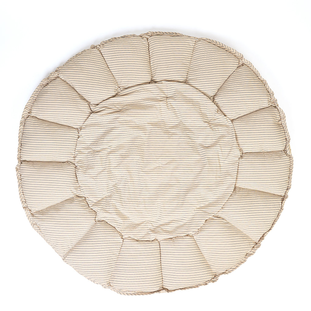 Play&Go Bloom, Tre-i-én babytæppe, økologisk – Stripes blue