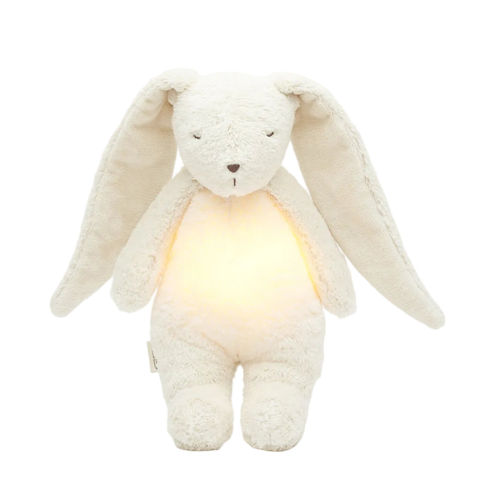 Moonie 2.0, økologisk Humming kanin m pink noise og lampe - Polar