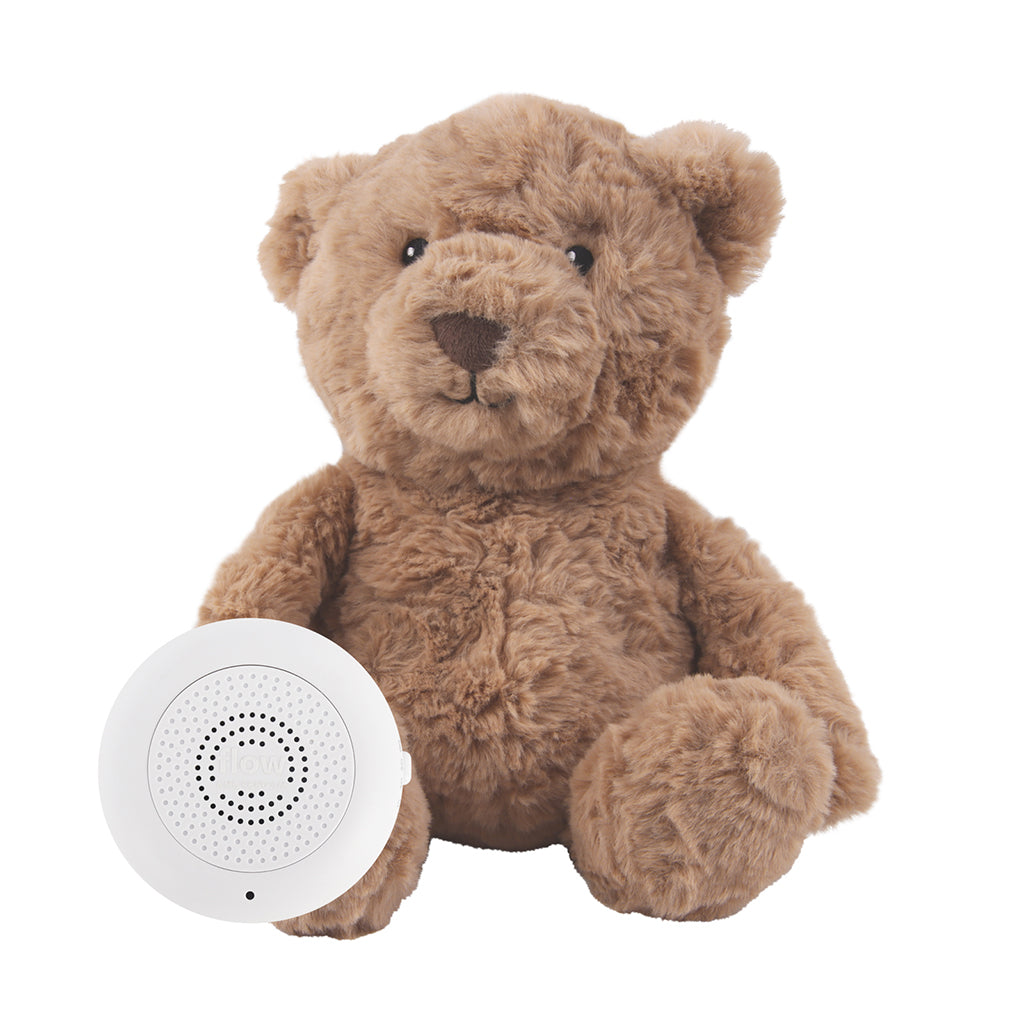 Flow Amsterdam Hjertelydsbamse m. genopladeligt batteri, Lou - Brown