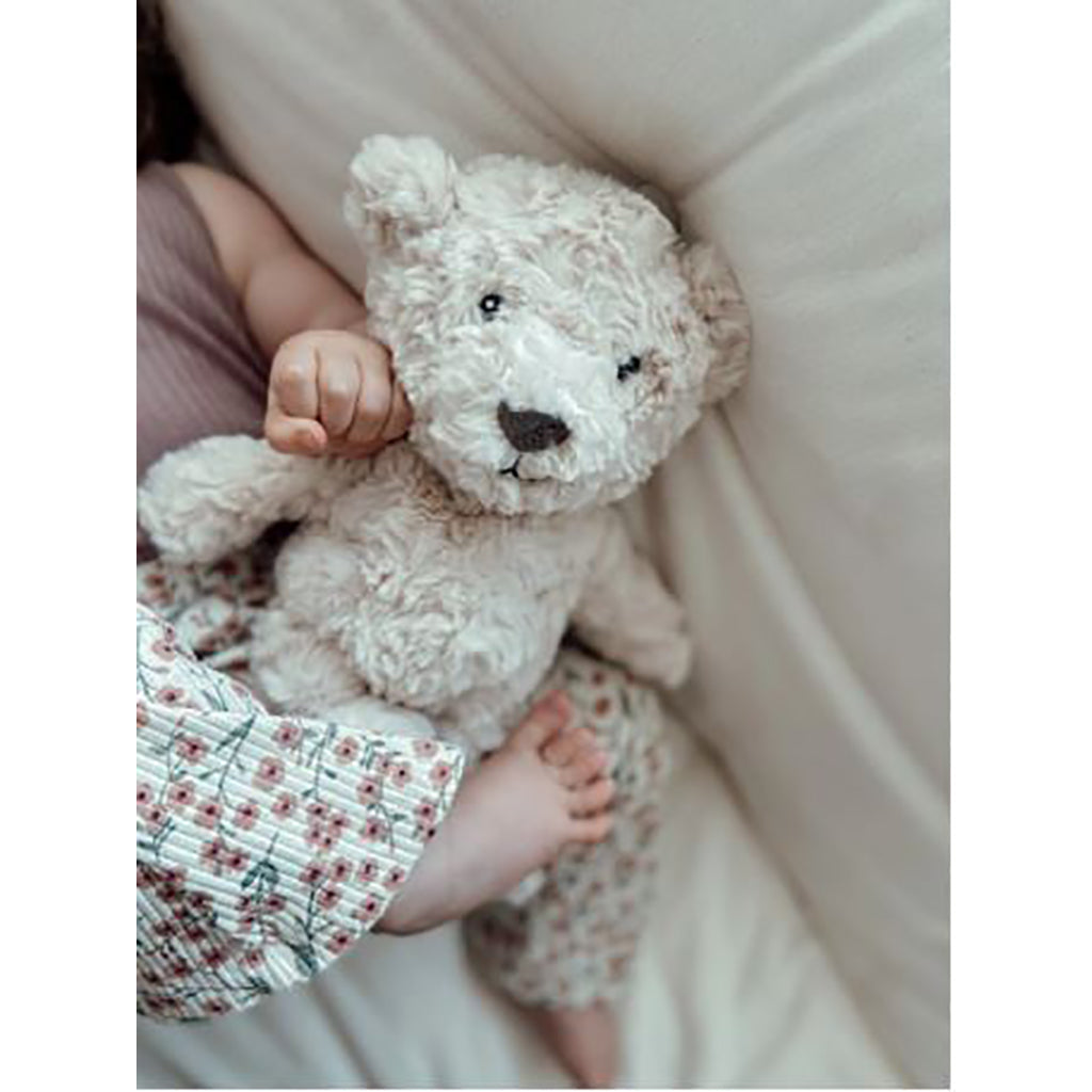 Flow Amsterdam Hjertelydsbamse med oppladbart batteri, Lou - Beige