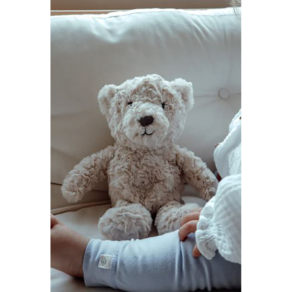 Flow Amsterdam Hjertelydsbamse med oppladbart batteri, Lou - Beige