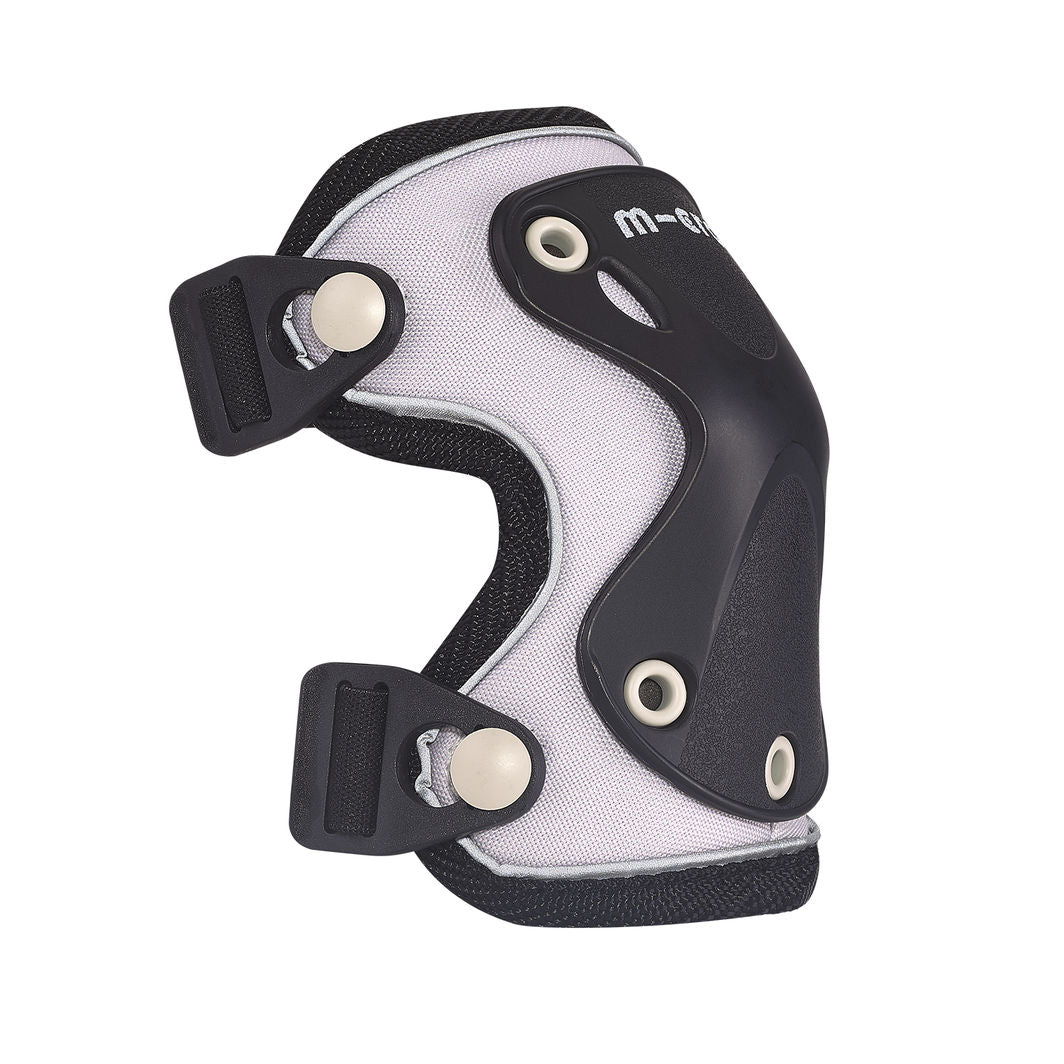 Micro – Kne- og albuebeskyttere – Reflective Black – Str. S eller M