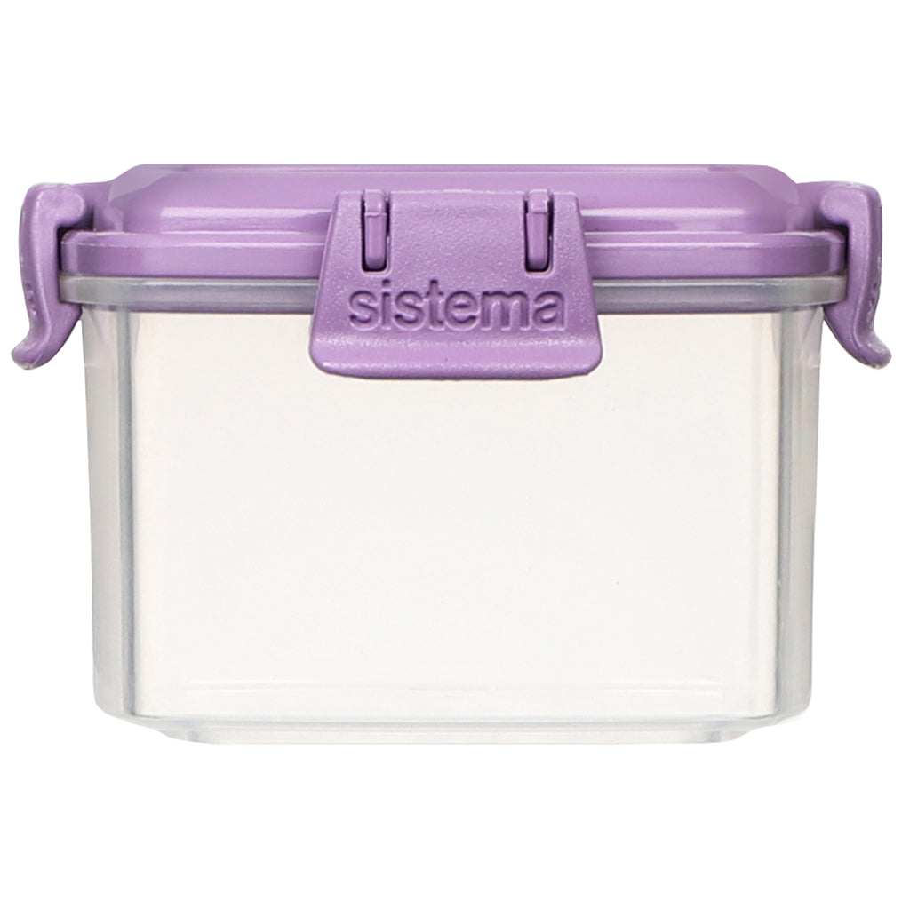 Sistema Mini Snackbøtter to go, Knick Knack 62ml - 4-pk