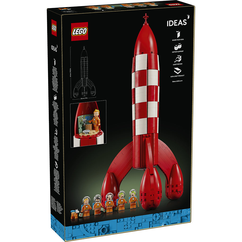 LEGO® Ideas Måneraketten fra Tintin®