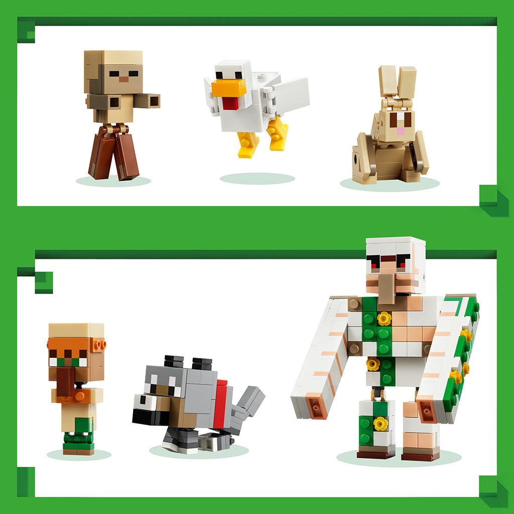 LEGO® Minecraft® Hønsejockey-ørkenangrep