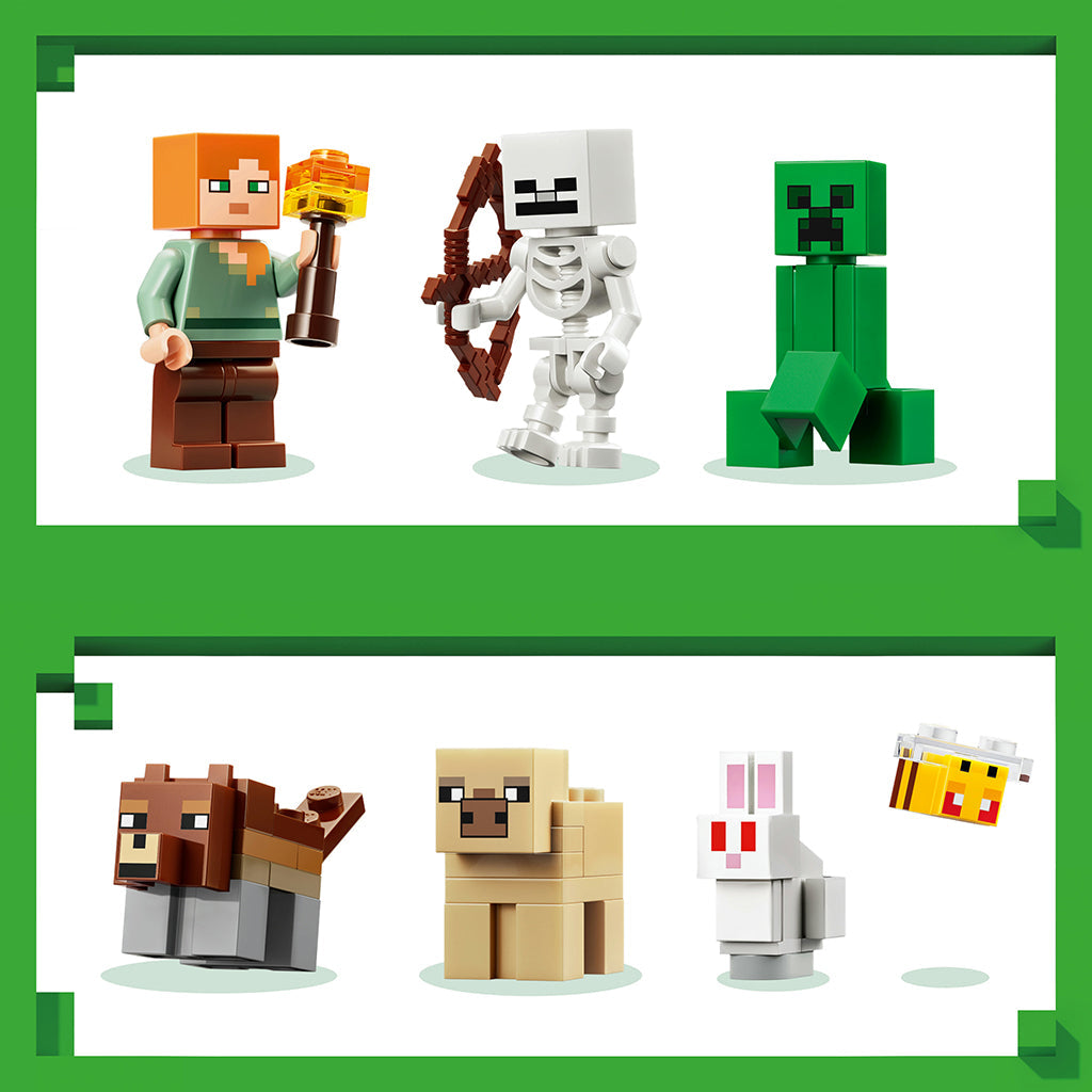 LEGO® Minecraft® Første natts eventyr