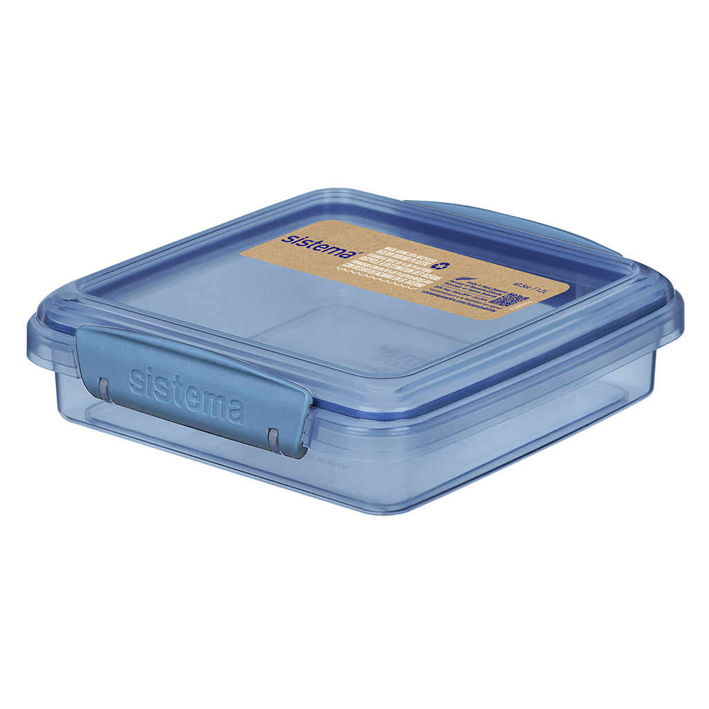 Sistema Sandwich Box To Go, 450 ml, Mountain blue