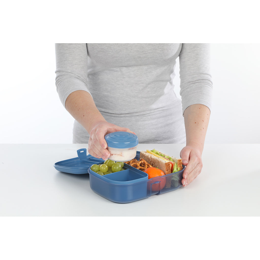 Sistema Ribbon Lunch To Go matboks, 1,1 L - Mountain blue