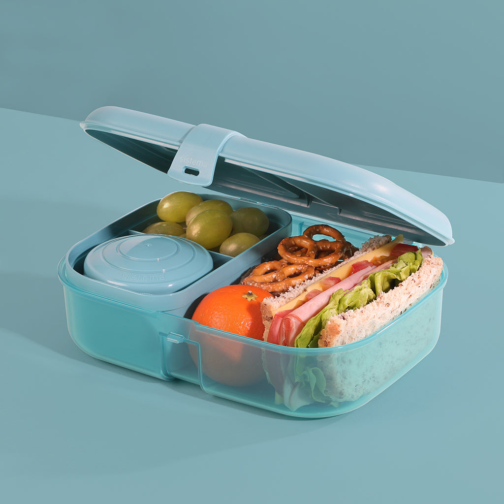 Sistema Ribbon Lunch To Go matboks, 1,1 L - Teal Stone