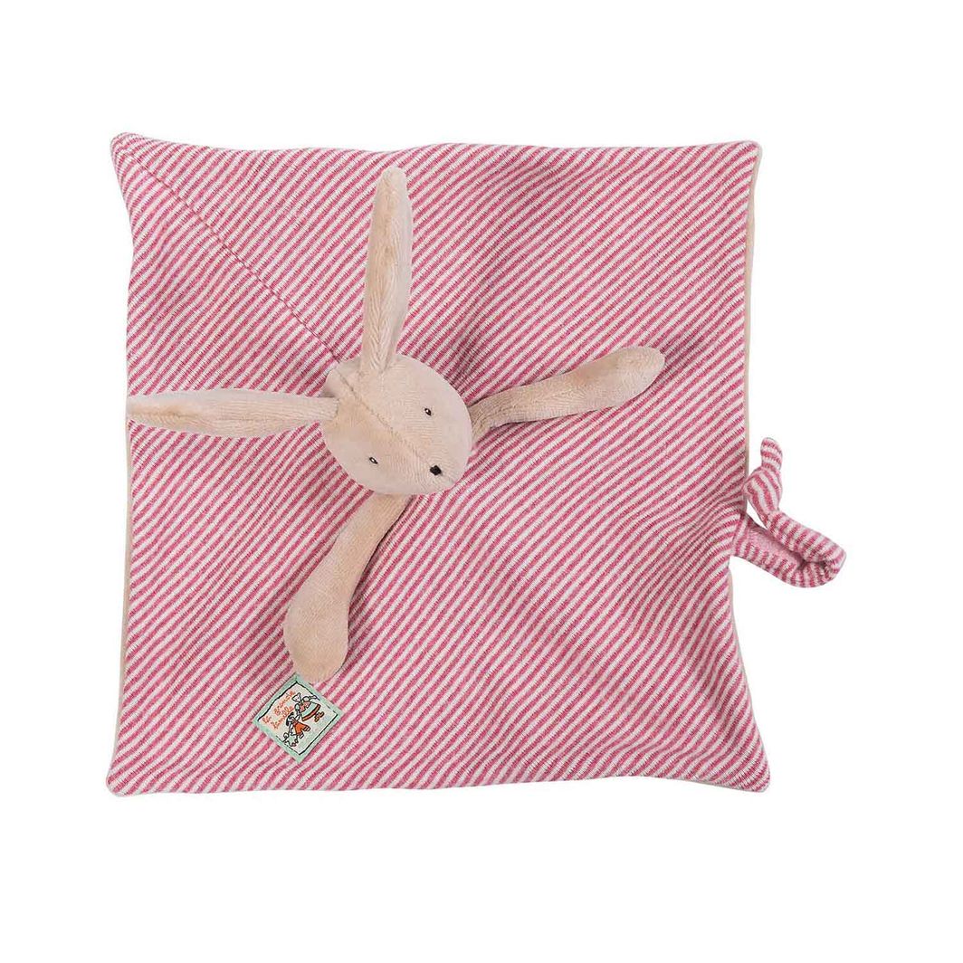 Moulin Roty nusseklud kaninen Sylvain La Grande Familie i lyserød