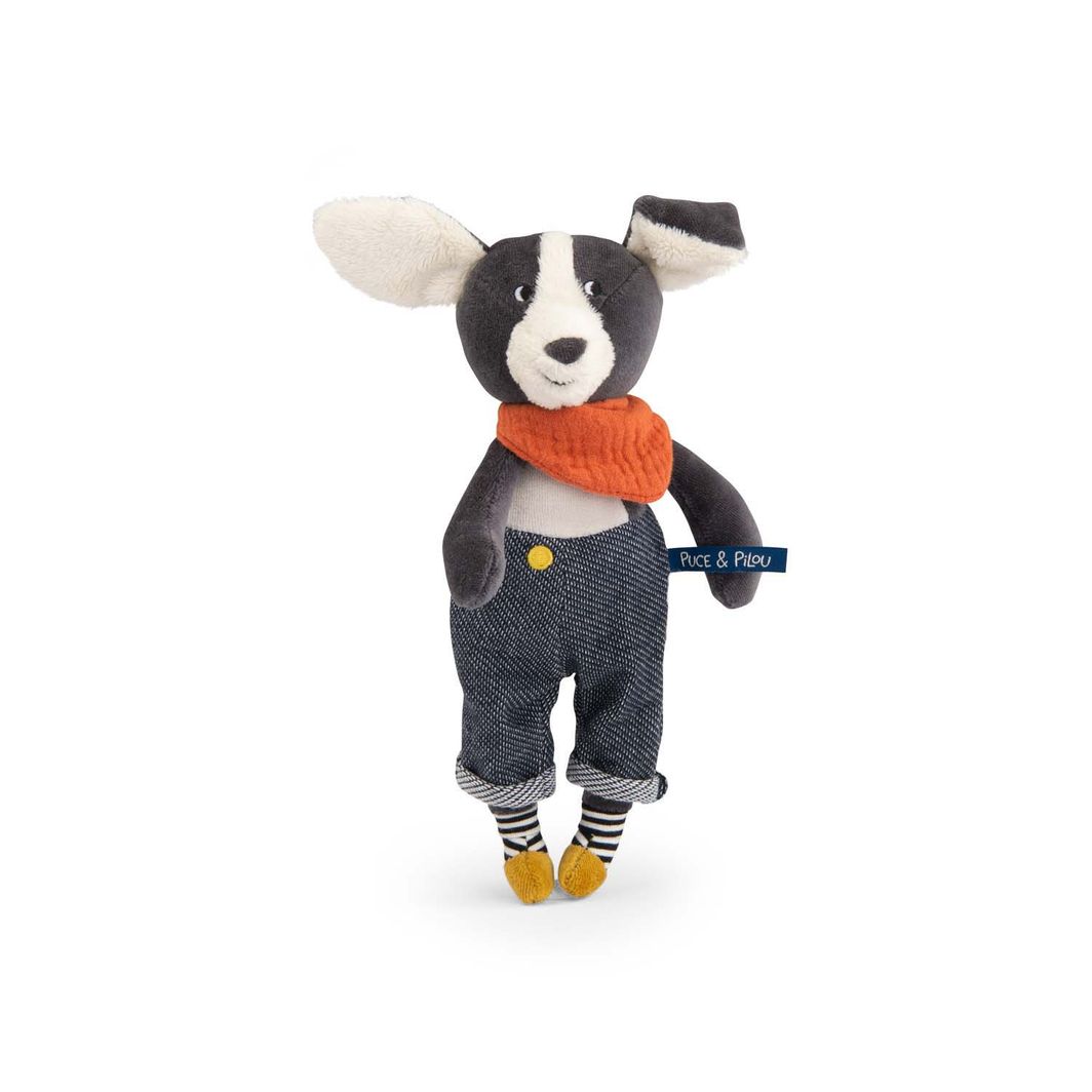 Moulin Roty kosedyr, Hunden Puce 26 cm - Puce & Pilou