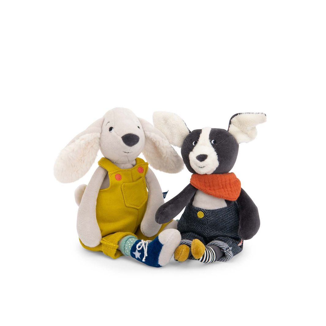 Moulin Roty tøydyr, Hunden Pilou 37 cm