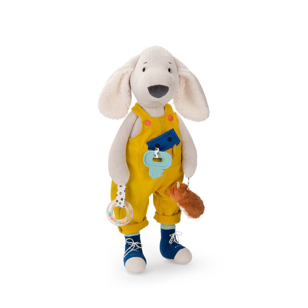 Moulin Roty Aktivitetsbamse – Hunden Pilou 56 cm