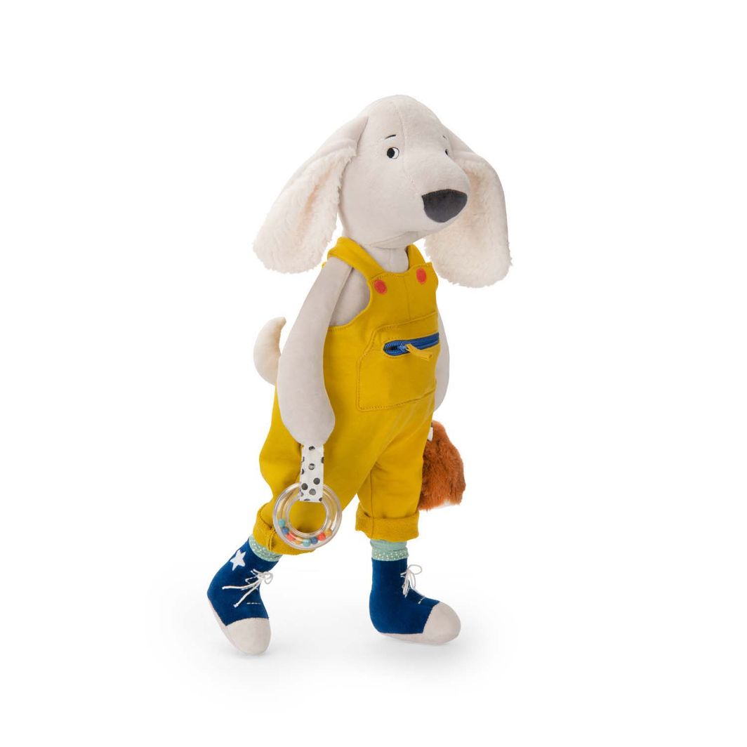 Moulin Roty Aktivitetsbamse – Hunden Pilou 56 cm