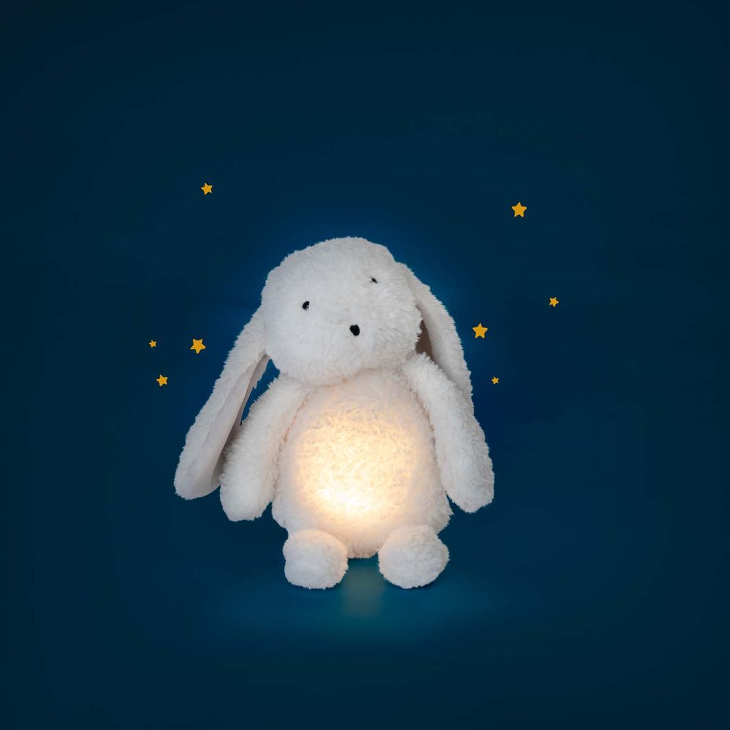Moulin Roty Tøydyr, Lysende Kanin – Puce & Pilou