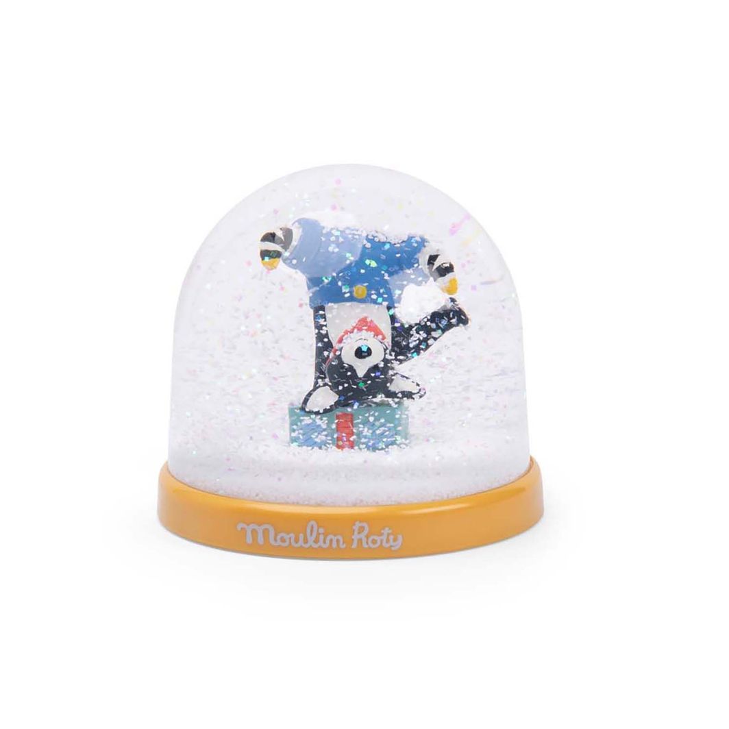 Moulin Roty Snøkule, Hunden Puce - Puce & Pilou