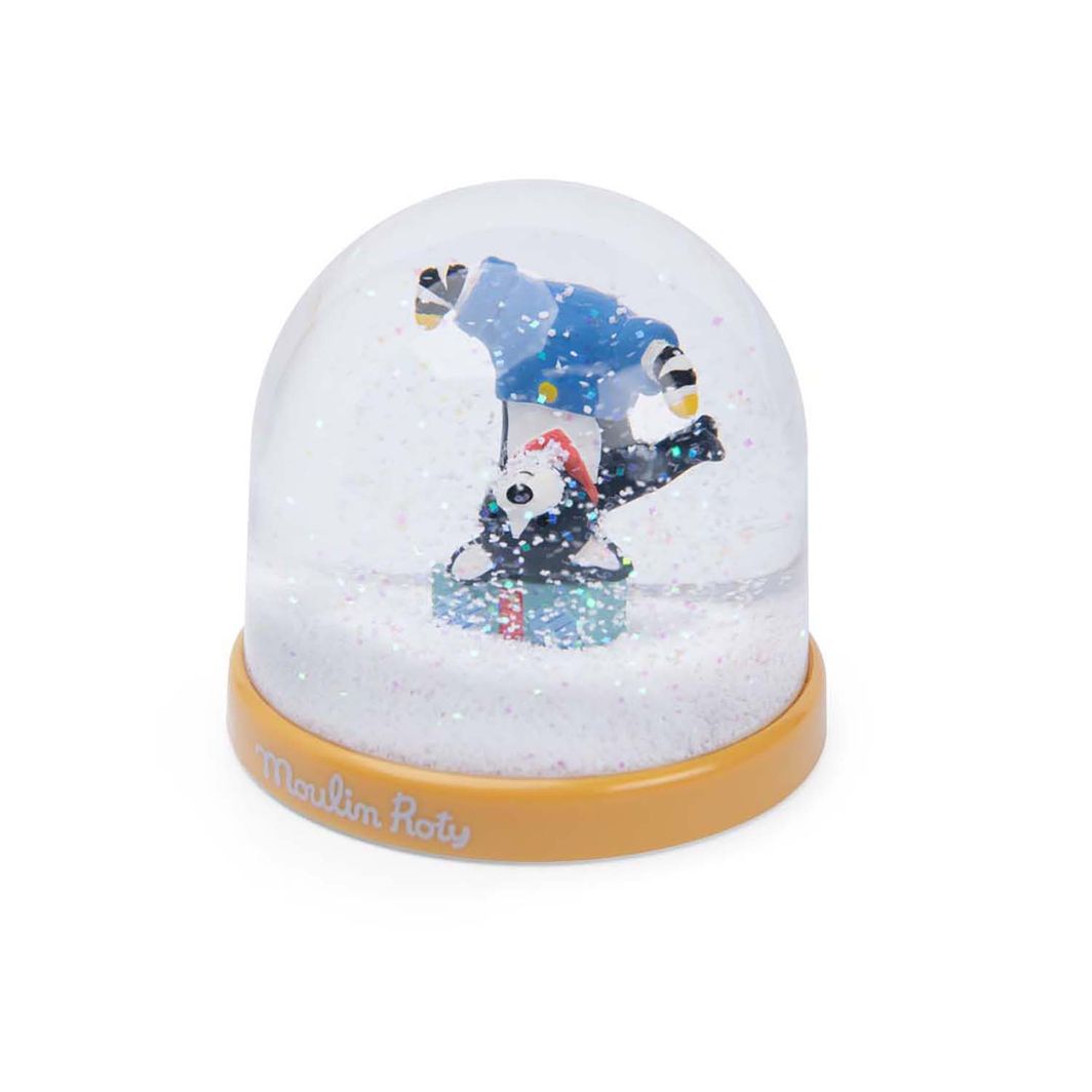 Moulin Roty Snøkule, Hunden Puce - Puce & Pilou