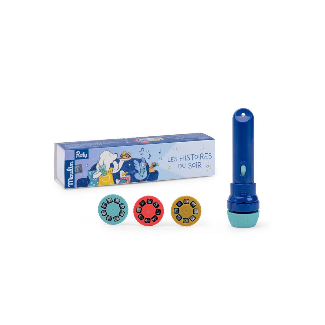 Moulin Roty Lommelykt, Fortell en historie - Puce & Pilou (EN-FR)