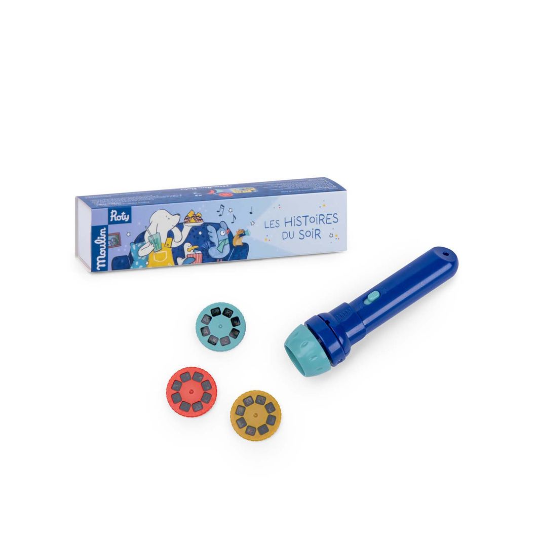 Moulin Roty Lommelykt, Fortell en historie - Puce & Pilou (EN-FR)