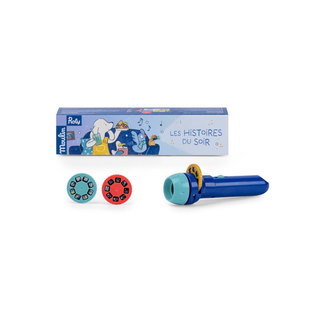 Moulin Roty Lommelykt, Fortell en historie – Puce & Pilou (EN-FR)