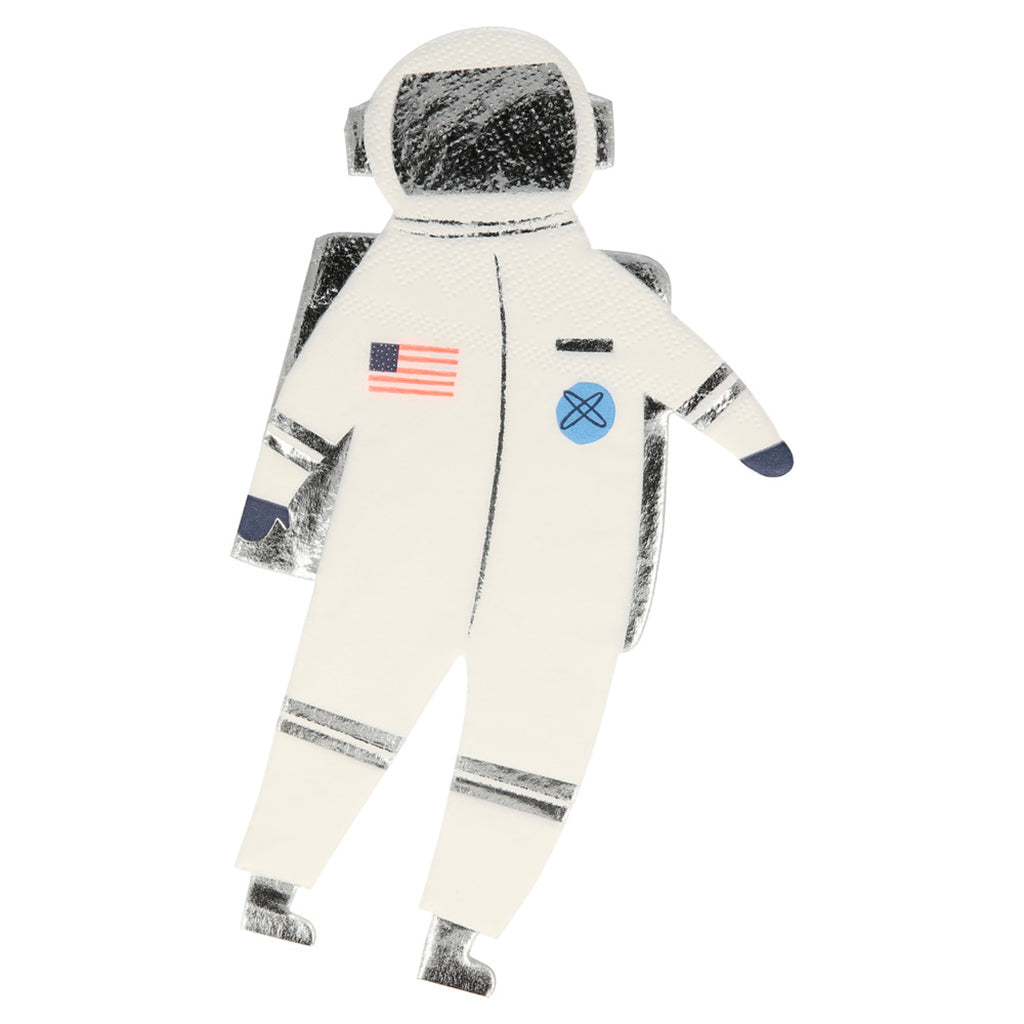 Meri Meri servietter, Astronaut - 16 stk.