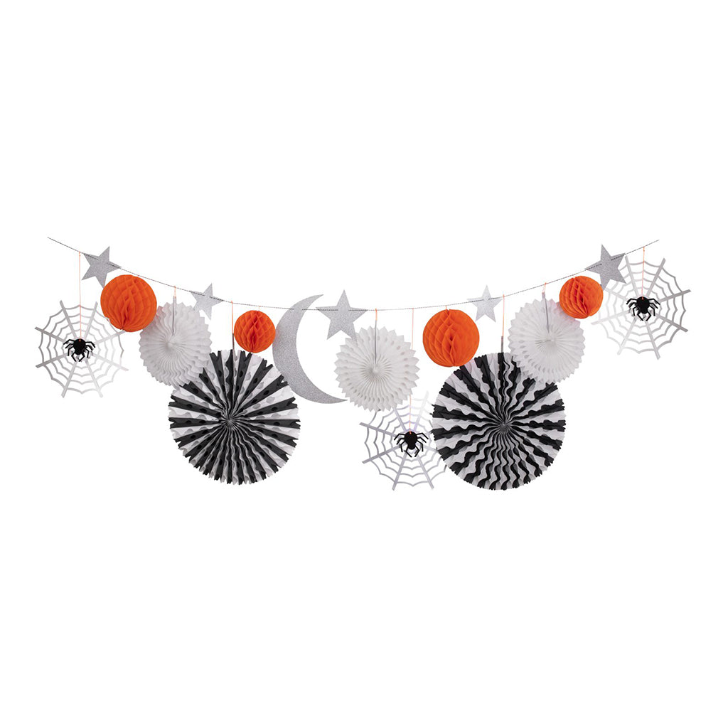 Meri Meri guirlande, Halloween - Giga honeycomb - 1.8 meter
