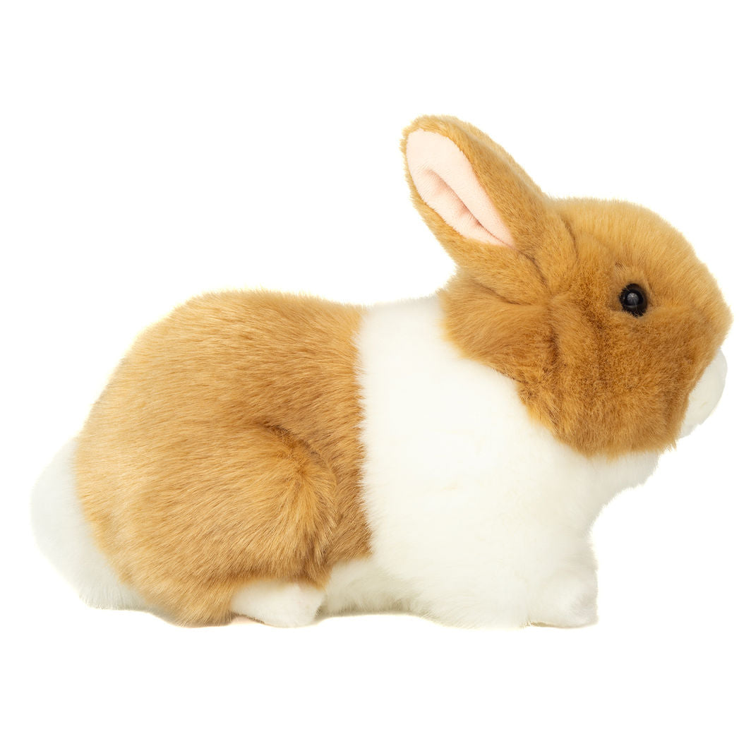 Teddy Hermann bamse, Hare i beige og hvit – 23 cm