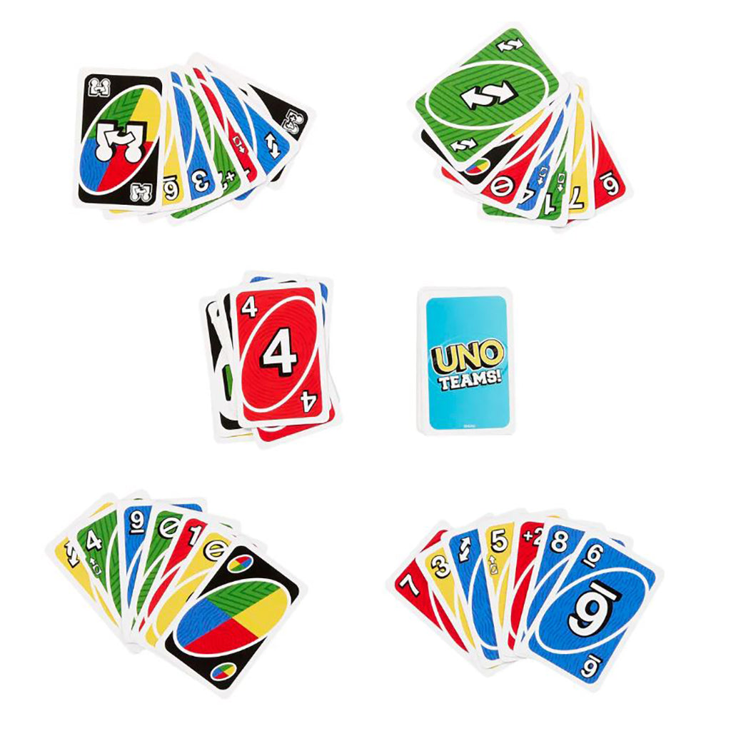 Uno kortspill, Teams