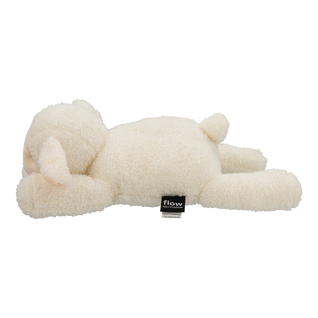 Flow Amsterdam Hjertelydsbamse med oppladbart batteri, Rosie beige