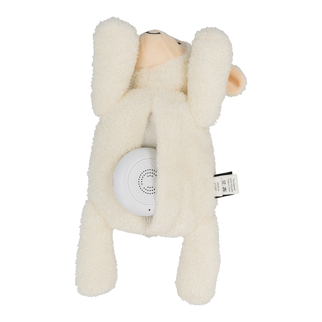 Flow Amsterdam Hjertelydsbamse med oppladbart batteri, Rosie beige