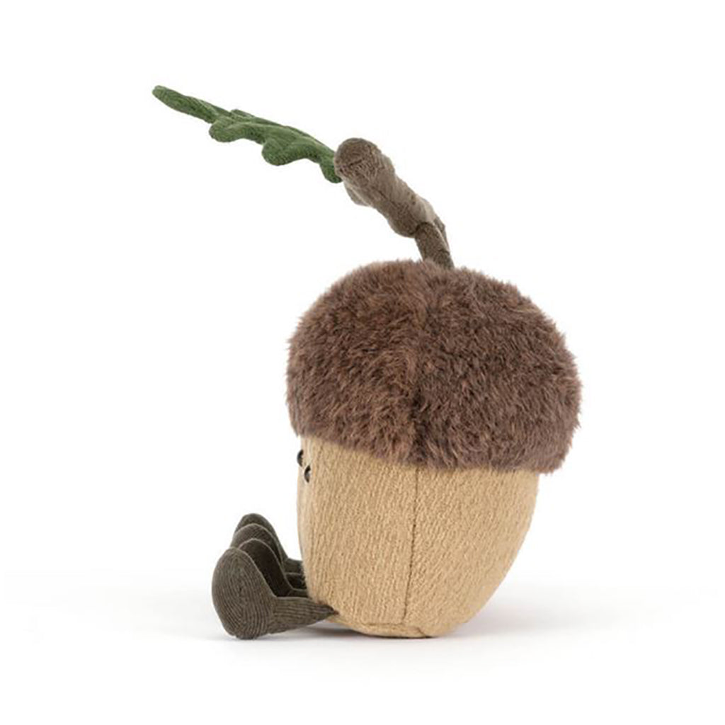 Jellycat bamse, Amuseables Ort & Tum agern - 18 cm