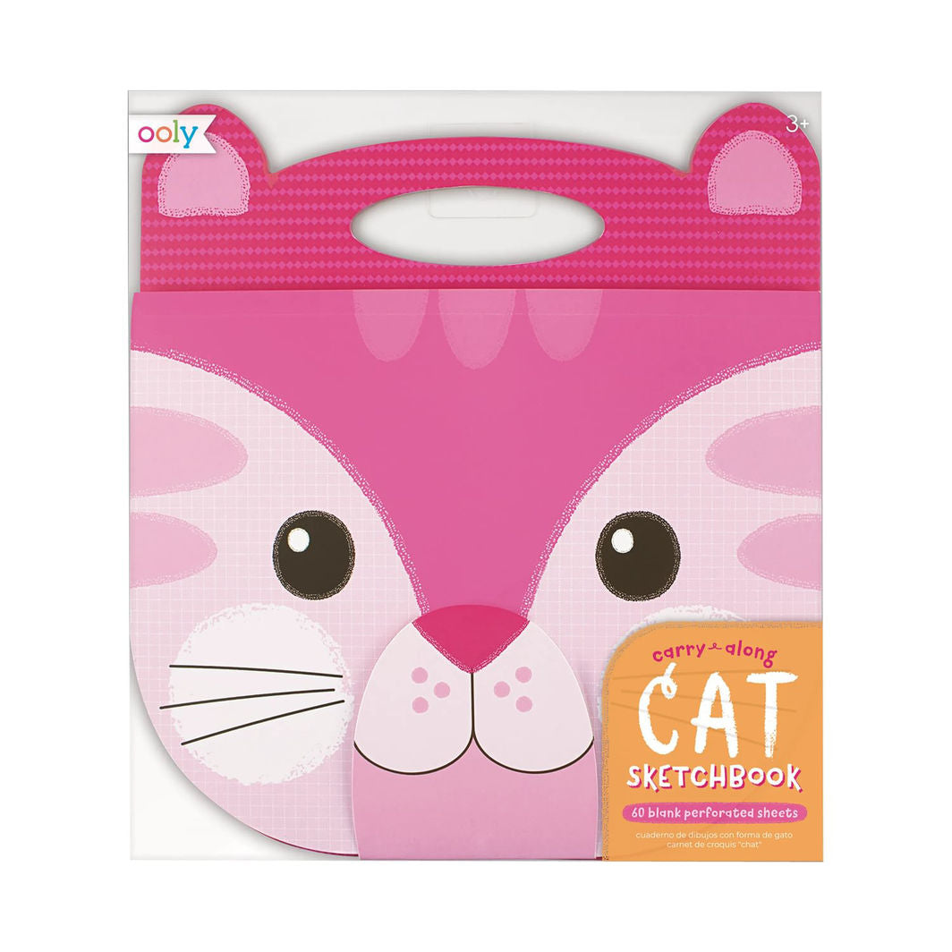 Ooly Skisseblokk – Carry Along Kat 23x18 cm