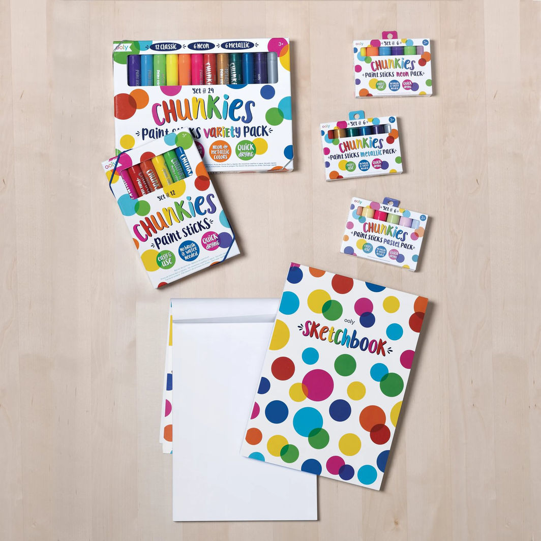 Ooly Skisseblokk, Chunkies 23 x 30,5 cm