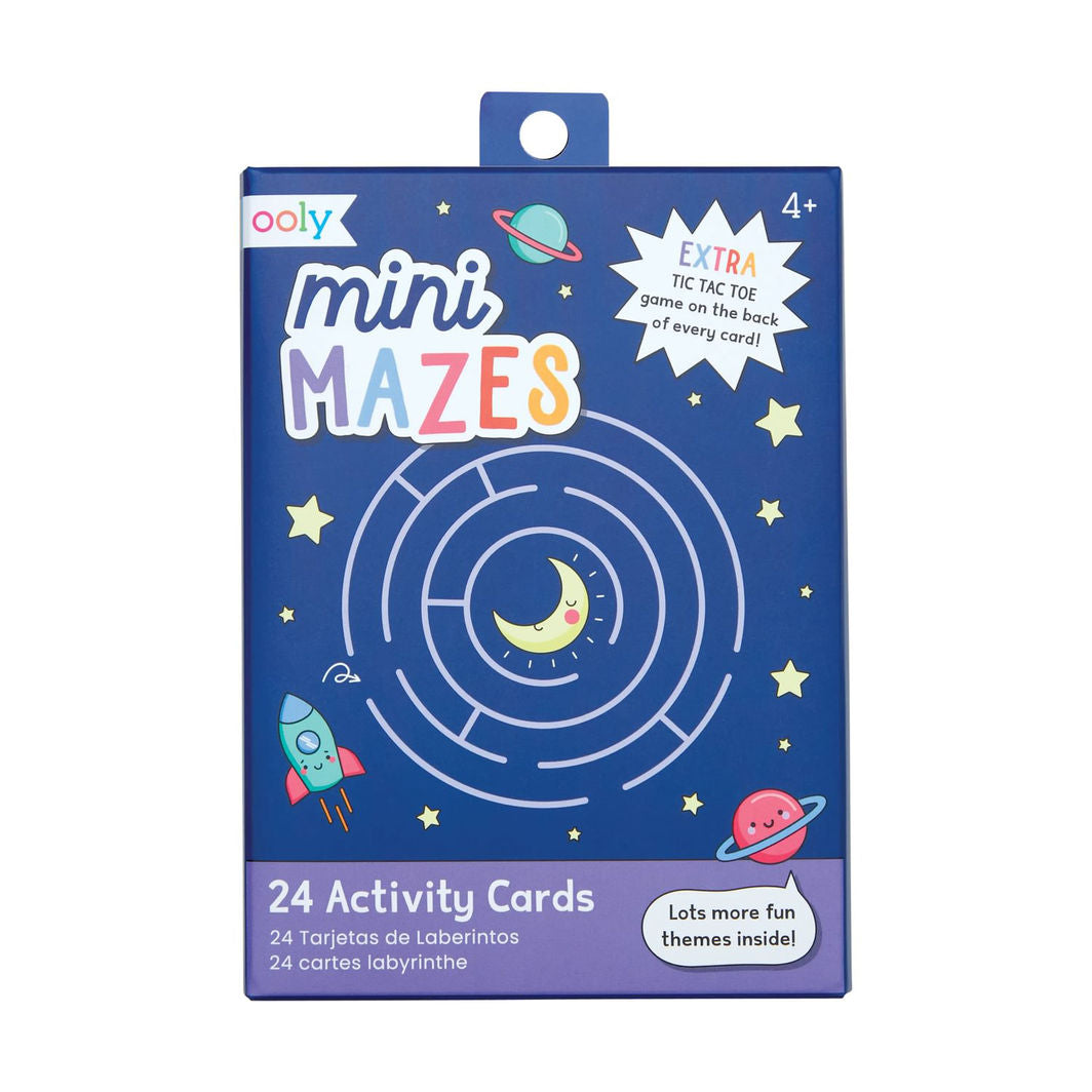 Ooly Opgavebog med 24 aktivitetskort Mini Mazes