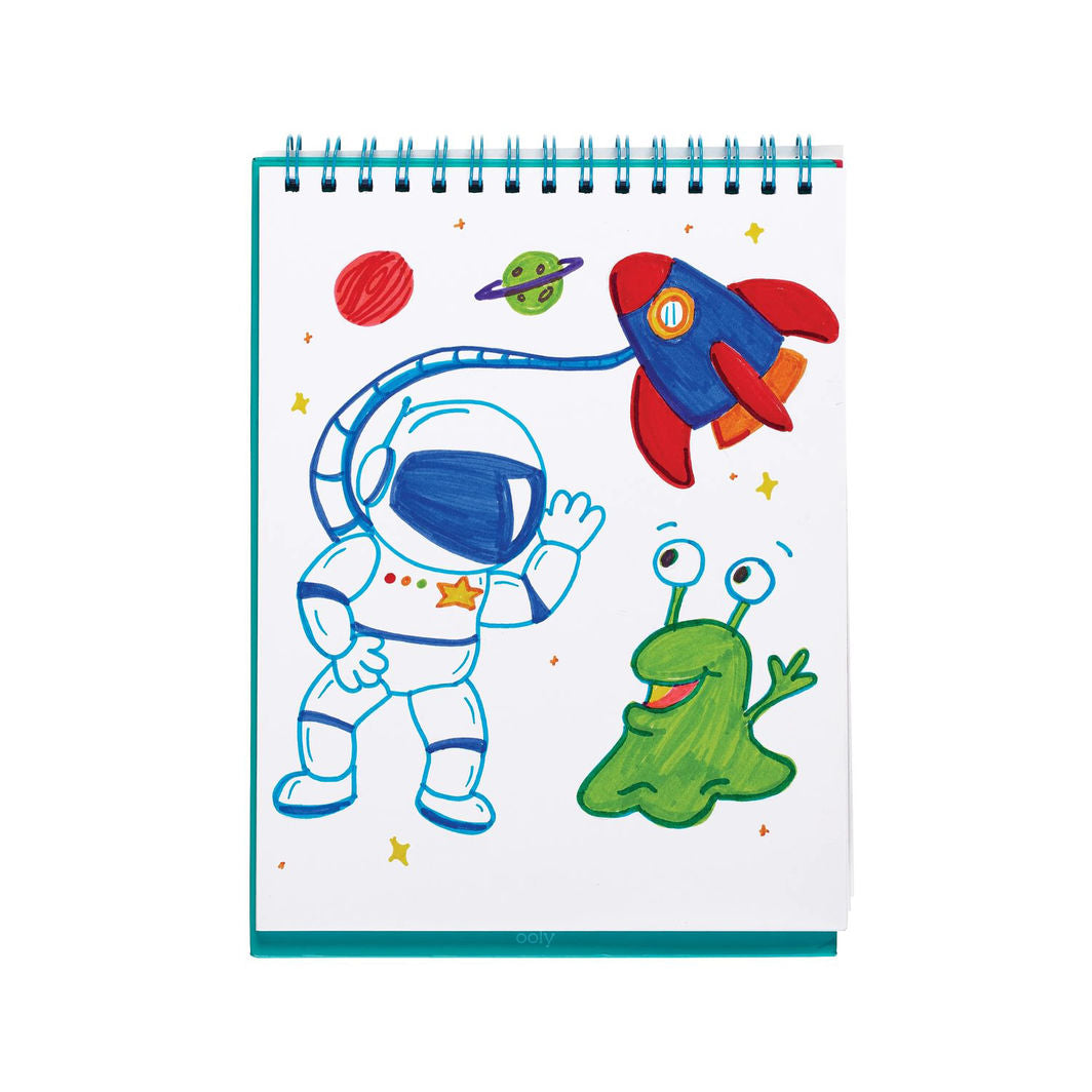 Ooly Mega tusjer 8 stk, Vaskbare