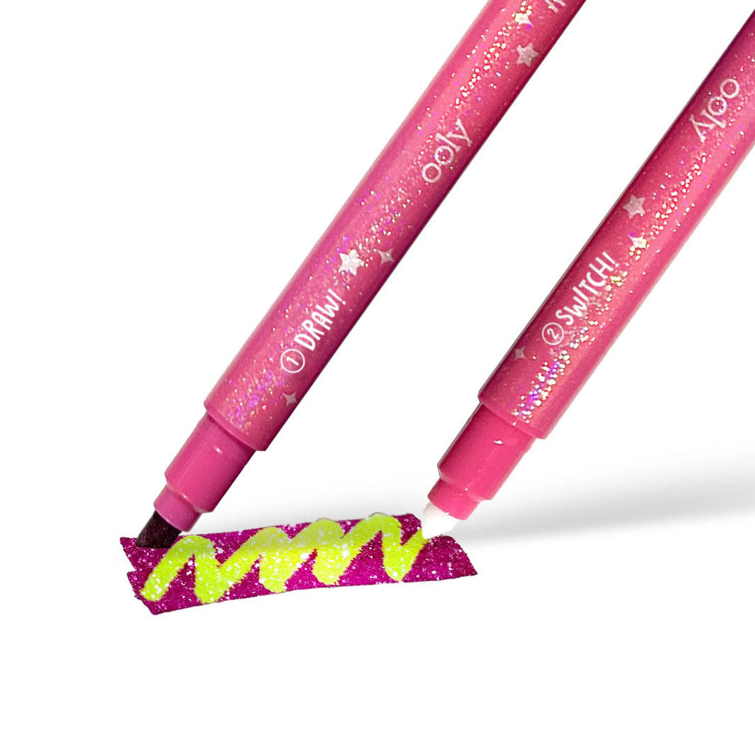 Ooly Trylletusser 12 stk, Switch-eroo Glitter