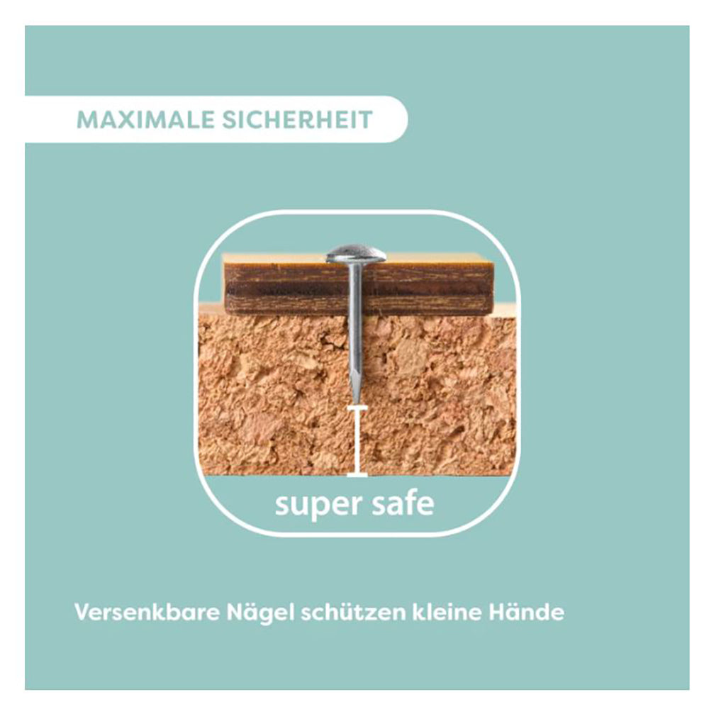 Haba Hammerbrett m spiker, Geometriske former