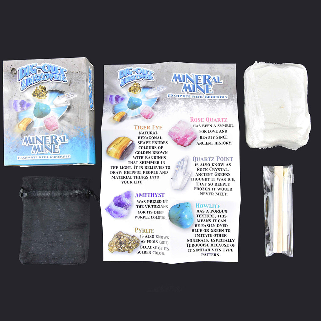 Robetoy grav ut og finn og-find, assorterete funn