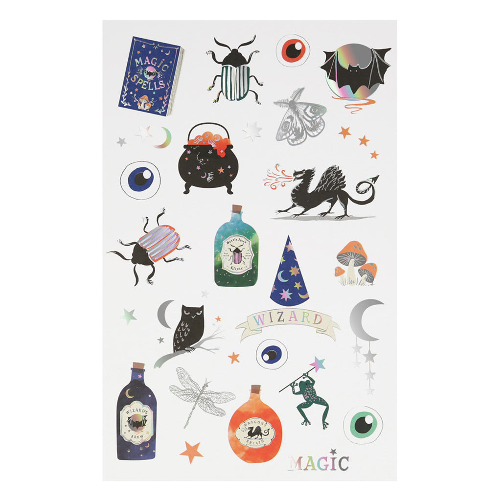 Meri Meri børnetatoveringer, Halloween - Making Magic