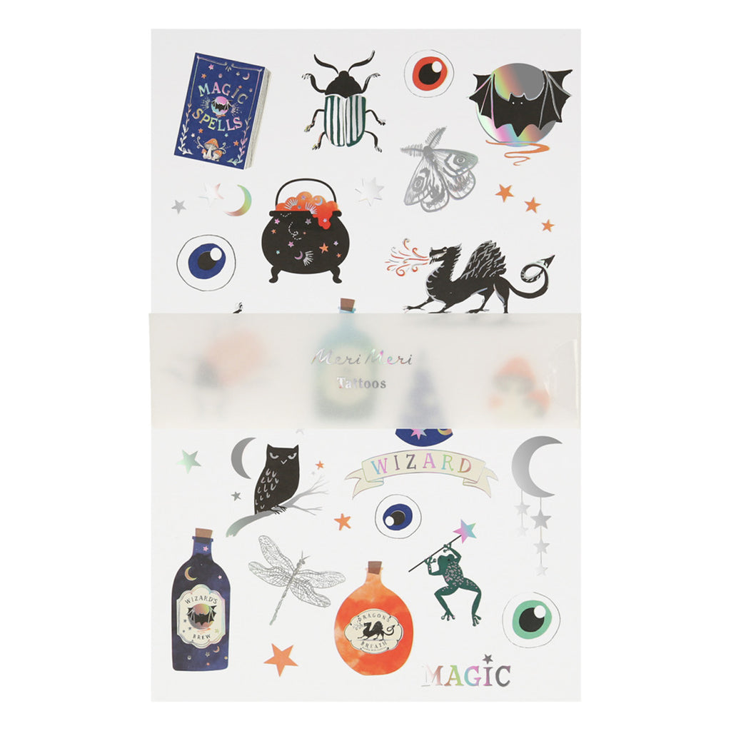 Meri Meri barnetatoveringer, Halloween – Making Magic