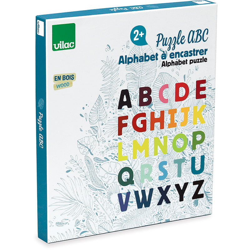 Vilac puslespill i tre, ABC