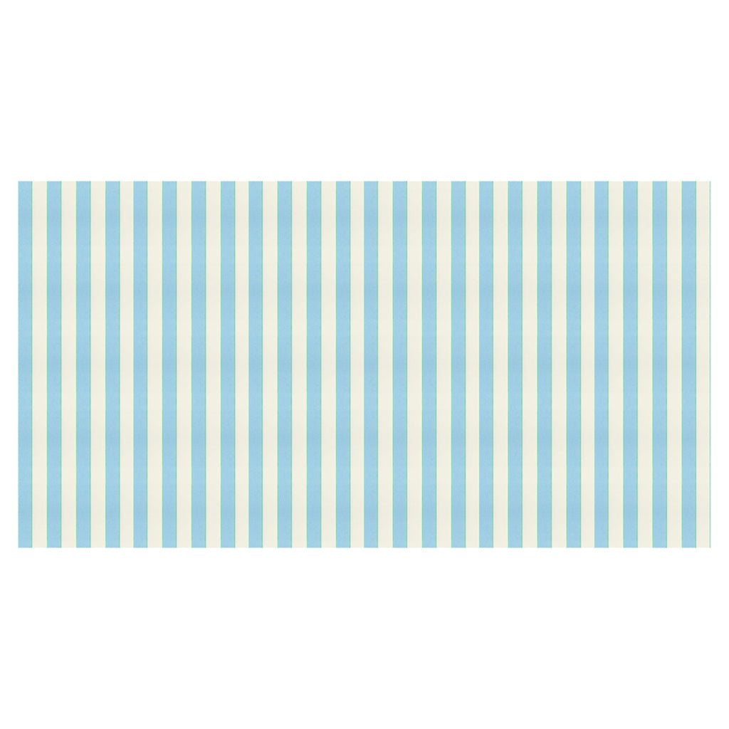 Meri Meri papirduk, Pale blue stripe - 259 x 137 cm