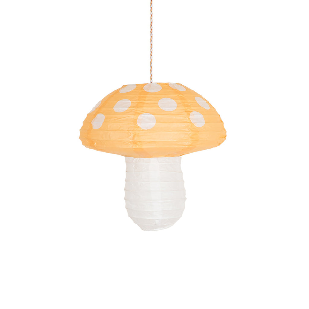 Meri Meri lanterne i rispapir, Mushroom, 3-pakning